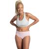 Fruit of the Loom womens 360° Stretch Underwear, High Performance Stretch for Effortless Comfort, Available in Plus Size(Microfiber – Low Rise Brief – 6 Pack – Colors May Vary)