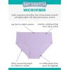 Fruit of the Loom womens 360° Stretch Underwear, High Performance Stretch for Effortless Comfort, Available in Plus Size(Microfiber – Low Rise Brief – 6 Pack – Colors May Vary)