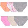Fruit of the Loom womens 360° Stretch Underwear, High Performance Stretch for Effortless Comfort, Available in Plus Size(Cotton Blend – Bikini – 6 Pack – Colors May Vary)
