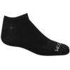 Fruit of the Loom Women’s Everyday Soft Cushioned No Show Socks (Multi Pack), Black (10 Pack), 4-10