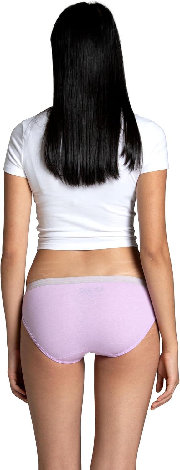 image:imageFruit of the Loom womens Eversoft Cotton Underwear Multipacks Tag Free amp Breathable Available in Plus SizeBikini PinkNavyWhite