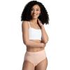 Fruit of the Loom womens Eversoft Cotton Underwear Multipacks, Tag Free & Breathable, Available in Plus Size(Brief – White/Pink/Nude)