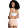 Fruit of the Loom womens Eversoft Cotton Underwear Multipacks, Tag Free & Breathable, Available in Plus Size(Brief – White/Pink/Nude)