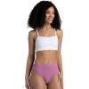 Fruit of the Loom womens Eversoft Cotton Underwear Multipacks, Tag Free & Breathable, Available in Plus Size(Hi Cut – Navy/White/Pink)