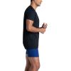 Fruit of The Loom Men’s Crew Tee Undershirts, Moisture Wicking & Tag Free, Also Available in Big & Tall(Black – 3 Pack)