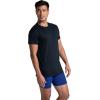 Fruit of The Loom Men’s Crew Tee Undershirts, Moisture Wicking & Tag Free, Also Available in Big & Tall(Black – 3 Pack)