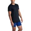 Fruit of The Loom Men’s Crew Tee Undershirts, Moisture Wicking & Tag Free, Also Available in Big & Tall(Black – 6 Pack)