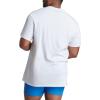 Fruit of The Loom Men’s Crew Tee Undershirts, Moisture Wicking & Tag Free, Also Available in Big & Tall(Tall Man – White – 6 Pack)