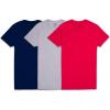 Fruit of The Loom Men’s Crew Tee Undershirts, Moisture Wicking & Tag Free, Also Available in Big & Tall(Colors May Vary – 3 Pack)