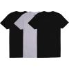Fruit of The Loom Mens Pocket Tee Undershirts, Moisture Wicking & Tag Free, Short Sleeve Pocket T-Shirts(Black/Grey – 3 Pack – Pocket)