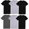Fruit of The Loom Mens Pocket Tee Undershirts, Moisture Wicking & Tag Free, Short Sleeve Pocket T-Shirts(Colors May Vary – 6 Pack – Pocket)