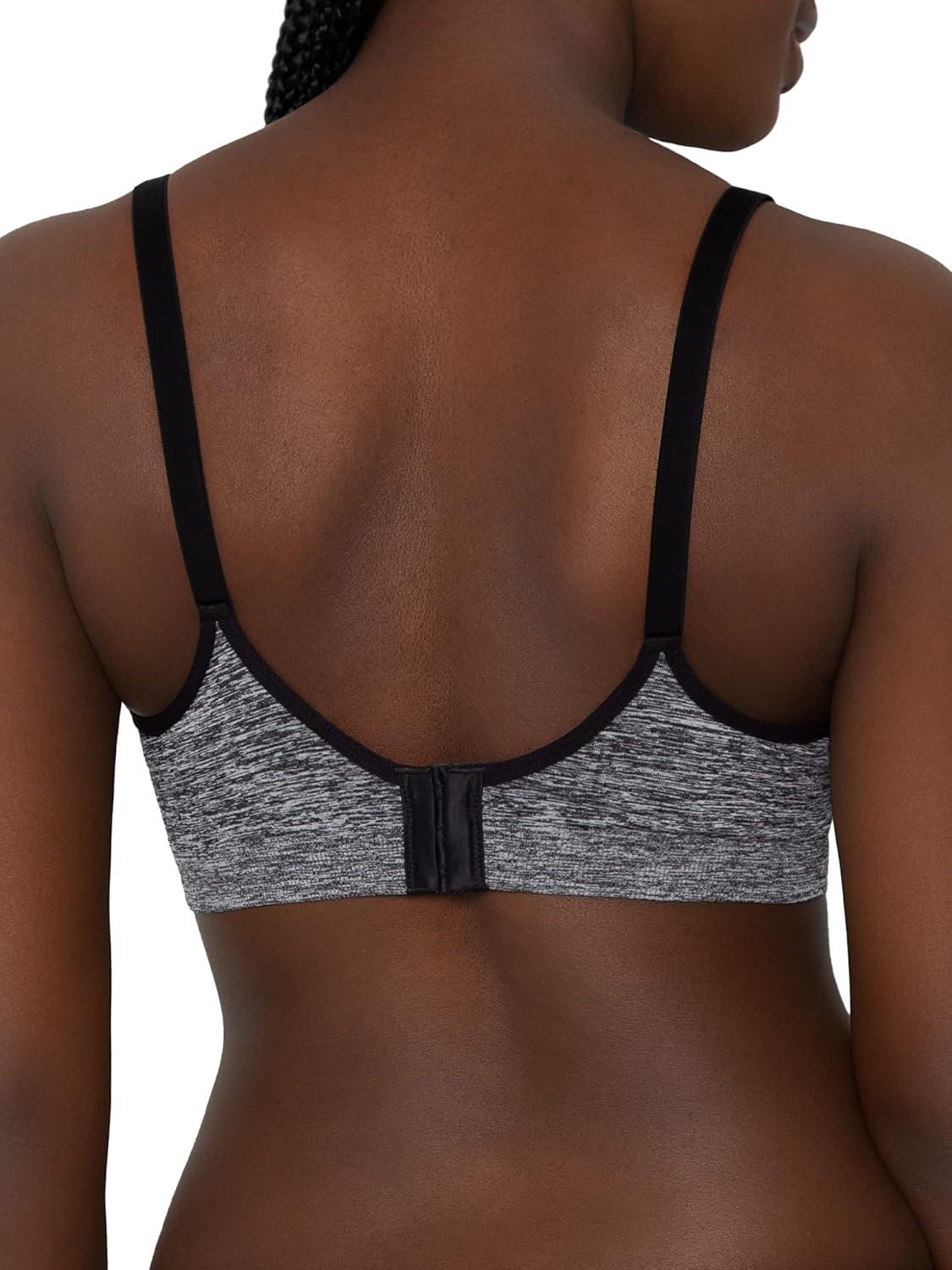image:imageFruit of The Loom Womens 2Pack Seamless WireFree PushUp Bra Soft Comfortable amp SupportiveCharcoal Heather