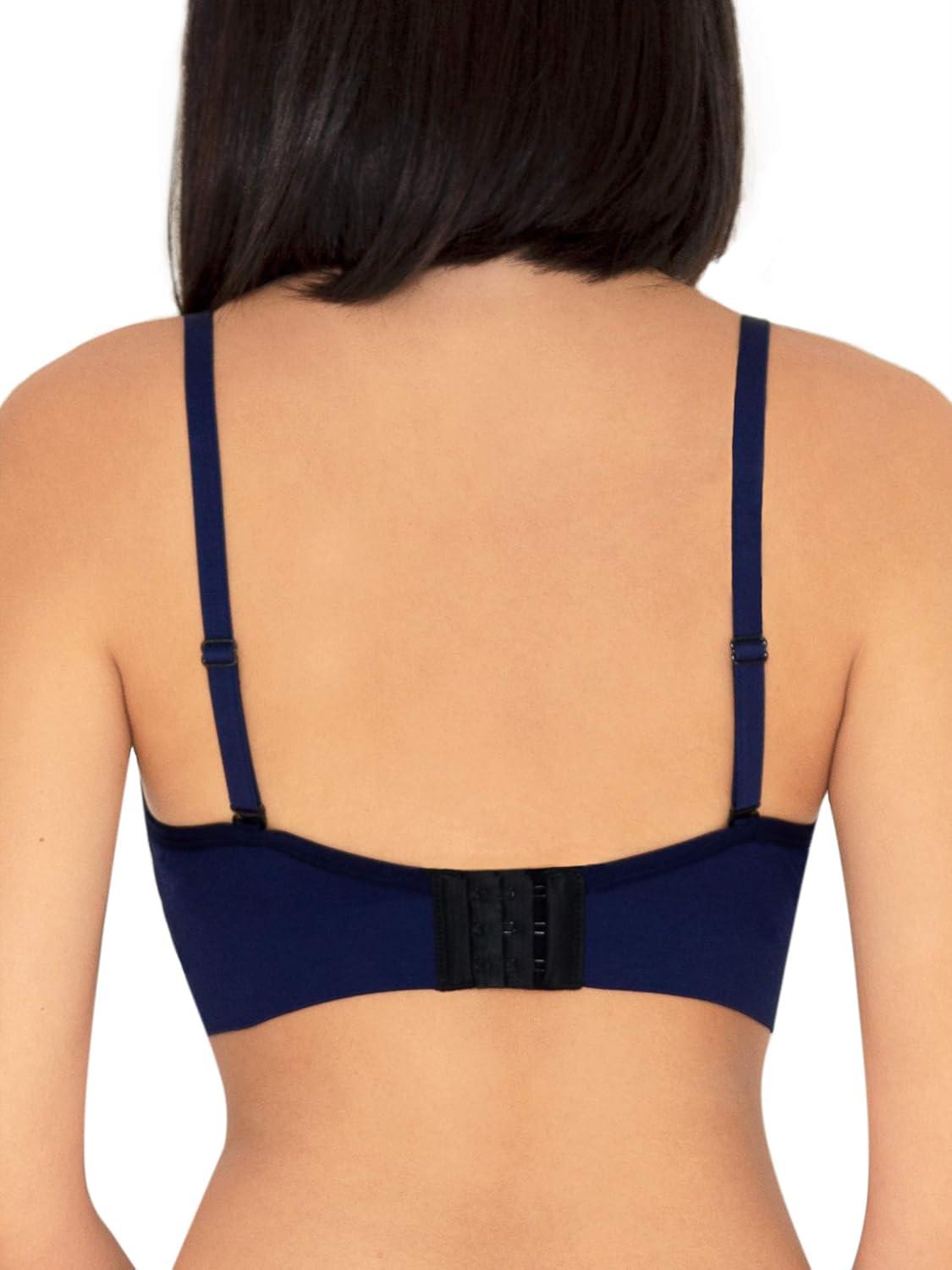 image:imageFruit of The Loom Womens 2Pack Seamless WireFree PushUp Bra Soft Comfortable amp SupportiveMedevial Blue Wonder Woman