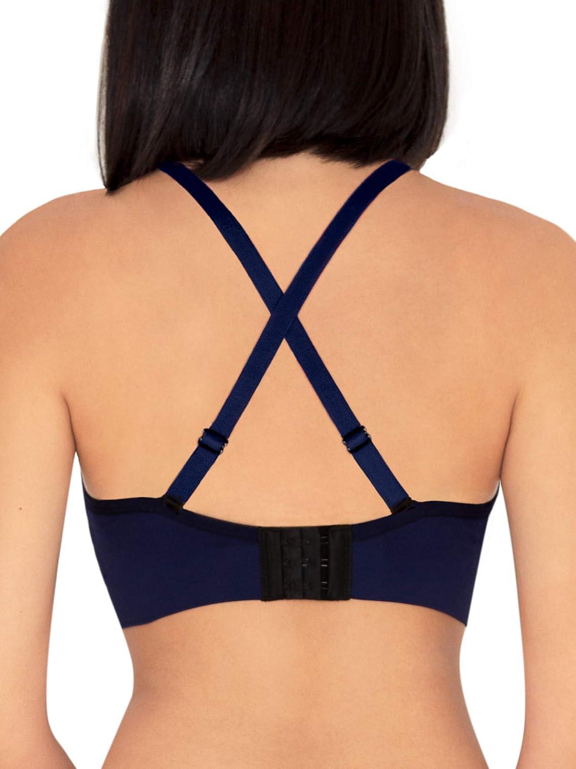 image:imageFruit of The Loom Womens 2Pack Seamless WireFree PushUp Bra Soft Comfortable amp SupportiveMedevial Blue Wonder Woman