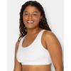 Fruit of The Loom Women’s Multi-Pack Tank Top Style Sports Bra(Popscile/White)