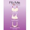 Fruit of The Loom Womens Plus Size Wireless Cotton Bra(Heather Grey)