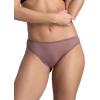 Fruit of the Loom Women’s Lightweight Microfiber Underwear, Smooth Under Clothes, Available in Plus Size(Ribbed Bikini – 6 Pack – Colors May Vary)