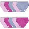 Fruit of the Loom Women’s Cotton Blend Hi Cut Brief(10 Pack – Colors May Vary)