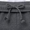 Fruit of the Loom Men’s Fleece Cargo Shorts(Black Heather)