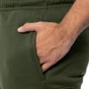 Fruit of the Loom Men’s Fleece Cargo Shorts(Duffle Bag Green)