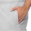 Fruit of the Loom Men’s Fleece Cargo Shorts(Light Grey Heather)