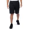 Fruit of the Loom Men’s Fleece Cargo Shorts(Black)