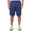 Fruit of the Loom Men’s Fleece Cargo Shorts(Deep Cobalt)