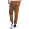 Fruit of The Loom Eversoft Fleece Joggers with Pockets, Relaxed Fit, Moisture Wicking, Breathable, Tapered Sweatpants(Golden Pecan)