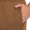Fruit of The Loom Eversoft Fleece Joggers with Pockets, Relaxed Fit, Moisture Wicking, Breathable, Tapered Sweatpants(Golden Pecan)