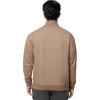 Fruit of the Loom Men’s Fleece Quarter-Zip Pullover Sweatshirt(Brown Heather)