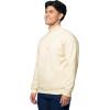Fruit of the Loom Men’s Fleece Quarter-Zip Pullover Sweatshirt(Buttercream)