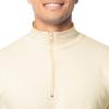 Fruit of the Loom Men’s Fleece Quarter-Zip Pullover Sweatshirt(Buttercream)