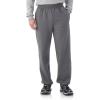 Fruit of The Loom Eversoft Fleece Joggers with Pockets, Relaxed Fit, Moisture Wicking, Breathable, Tapered Sweatpants(Charcoal Heather)
