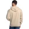 Fruit of the Loom Men’s Eversoft Fleece Pullover Hooded Sweatshirt, Moisture Wicking & Breathable(Khaki Heather Pullover)