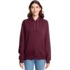 Fruit of the Loom Men’s Eversoft Fleece Pullover Hooded Sweatshirt, Moisture Wicking & Breathable(Maroon Pullover)