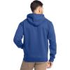 Fruit of the Loom Men’s Eversoft Fleece Pullover Hooded Sweatshirt, Moisture Wicking & Breathable(Mellow Blue)