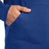 Fruit of the Loom Men’s Eversoft Fleece Pullover Hooded Sweatshirt, Moisture Wicking & Breathable(Mellow Blue)