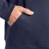 Fruit of the Loom Men’s Eversoft Fleece Pullover Hooded Sweatshirt, Moisture Wicking & Breathable(Navy Pullover)