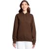 Fruit of the Loom Men’s Eversoft Fleece Pullover Hooded Sweatshirt, Moisture Wicking & Breathable(Warm Mocha)