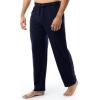 Fruit of the Loom Men’s Jersey Knit Pajama Sleep Set(Navy)