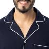 Fruit of the Loom Men’s Jersey Knit Pajama Sleep Set(Navy)