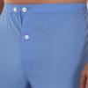Fruit of the Loom Men’s Long Sleeve Broadcloth Pajama Set(Azure Blue)