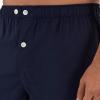 Fruit of the Loom Men’s Long Sleeve Broadcloth Pajama Set(Navy Blue)