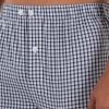Fruit of the Loom Men’s Long Sleeve Broadcloth Pajama Set(Navy/White Check)