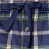 Fruit of the Loom Men’s Microsuede Fleece Sleep Pajama Pants, 2-pack(Navy/Green Plaid)