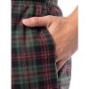 Fruit of the Loom Men’s Soft Flannel Pajama Lounge Sleep Pant(Green)