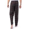 Fruit of the Loom Men’s Soft Flannel Pajama Lounge Sleep Pant(Green)