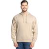 Fruit of the Loom Men’s Eversoft Fleece Pullover Hooded Sweatshirt, Moisture Wicking & Breathable(Khaki Heather Pullover)