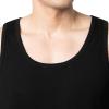 Fruit of The Loom Men’s Eversoft Cotton Sleeveless T Shirts, Breathable & Moisture Wicking with Odor Control, Sizes S-4X(Black Ink)