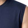 Fruit of The Loom Men’s Eversoft Cotton Sleeveless T Shirts, Breathable & Moisture Wicking with Odor Control, Sizes S-4X(Navy)